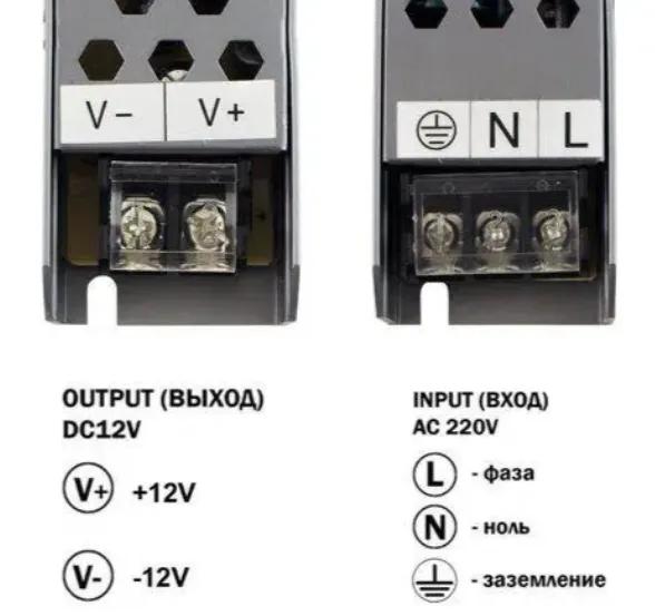Блок питания 100W DC12 BPX-100 8,3А BIOM Professional - 113500