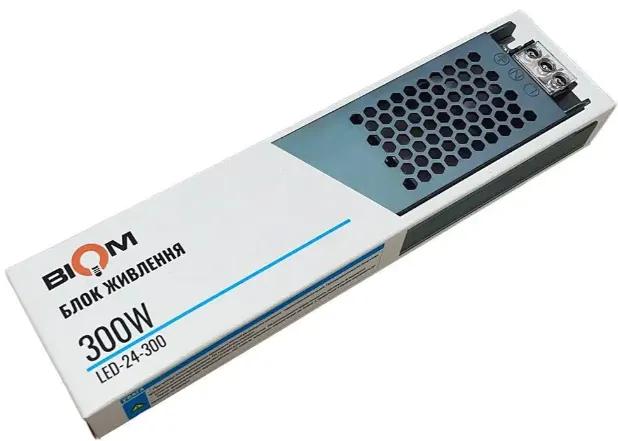 Блок питания Biom 300W 24V 12,5A IP20 LED-24-300 - 113513