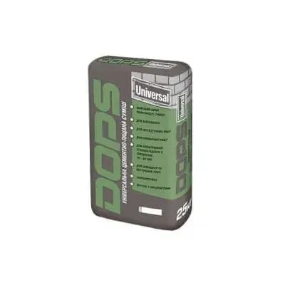 Універсальна цементно-піщана суміш Dops Universal 100 (25кг) - 154575949