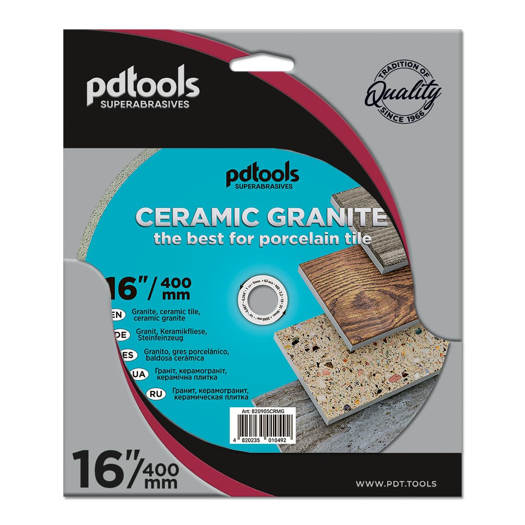 Круг алмазний PDTools 400 2,2 10 32 СERAMIC GRANITE - 304177143