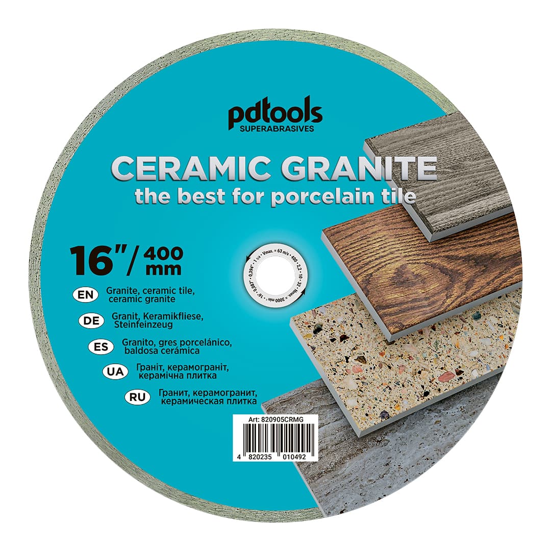 Круг алмазний PDTools 400 2,2 10 32 СERAMIC GRANITE - 304177143
