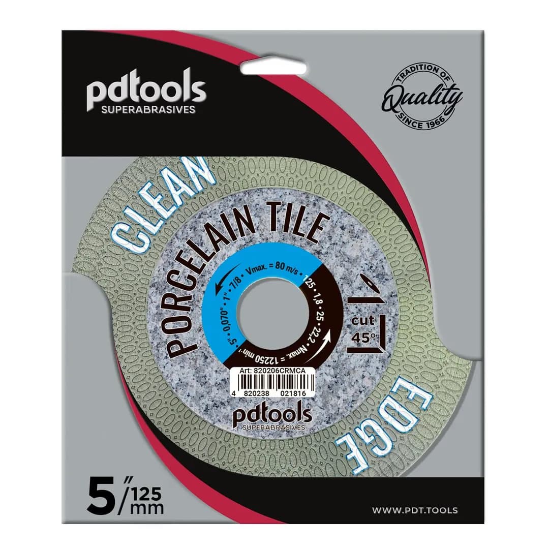 Круг алмазний PDTools 125 1.8 25 22.2 CLEAN EDGE - 033292651