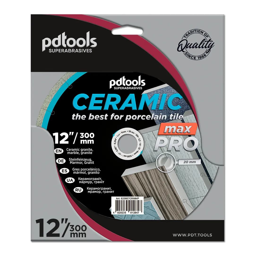 Круг алмазний PDTools 300 2,2 10 32 CERAMIC MAX PRO - 102477026