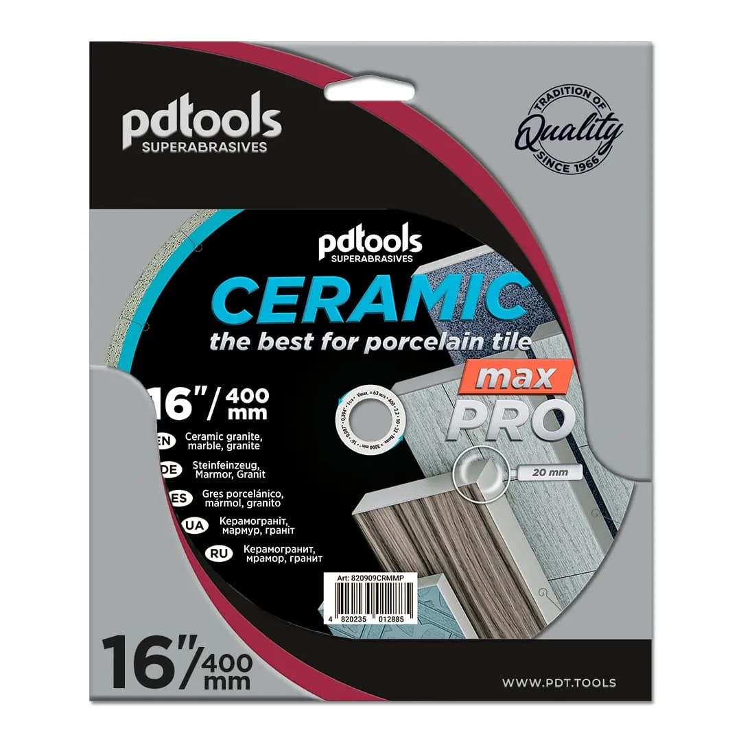 Круг алмазний PDTools 400 2,2 10 32 CERAMIC MAX PRO - 655767870