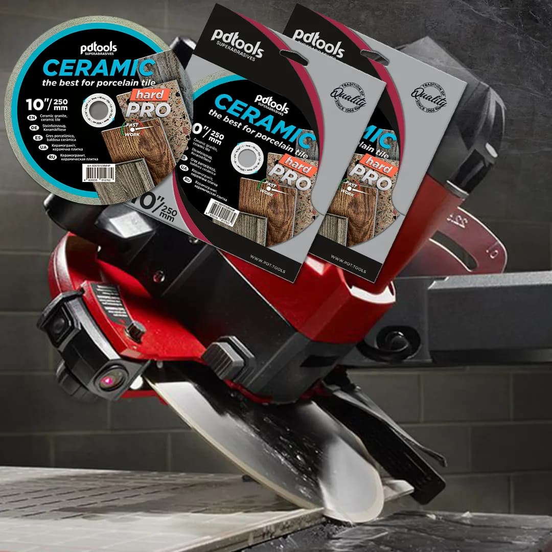 Круг алмазний PDTools 250 1,6 10 25,4 CERAMIC HARD PRO - 214799320
