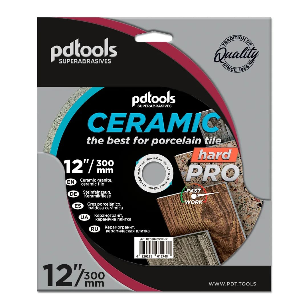 Алмазный круг PDTools 300 2,2 10 32 CERAMIC HARD PRO - 120021