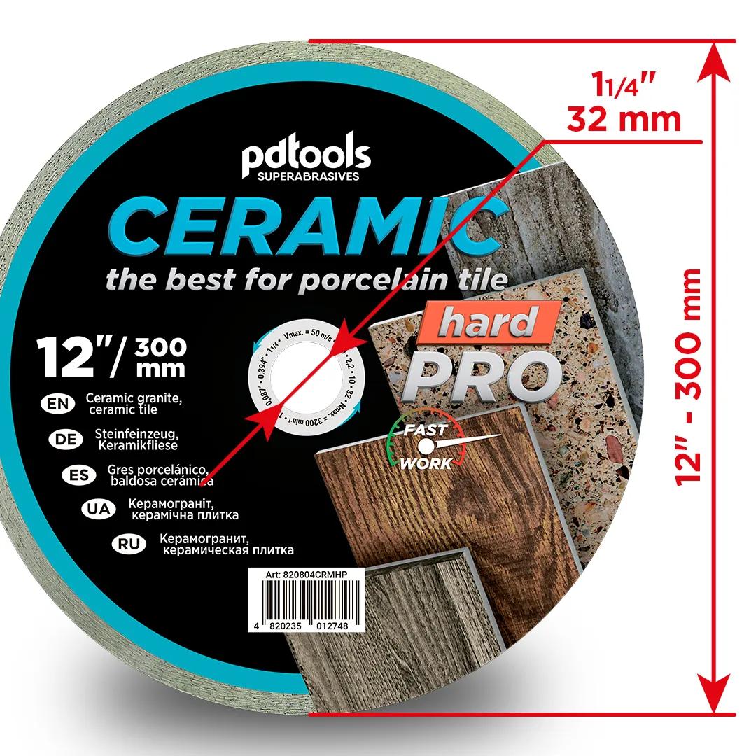 Алмазный круг PDTools 300 2,2 10 32 CERAMIC HARD PRO - 120022