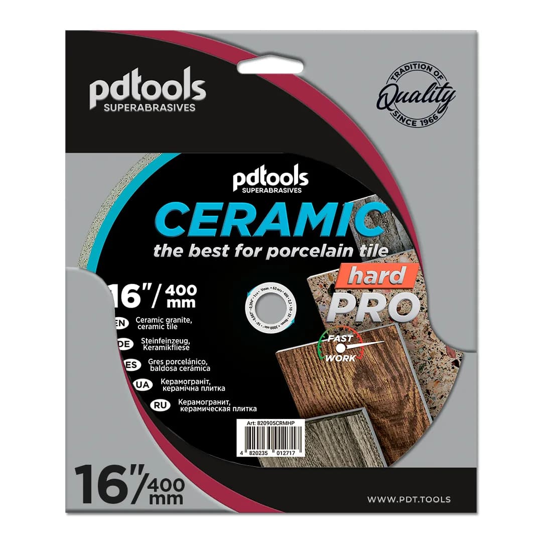 Круг алмазний PDTools 400 2,2 10 32 CERAMIC HARD PRO - 952129465