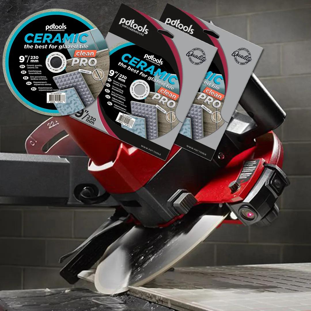 Алмазный круг PDTools 230 1,2 7 25,4 CERAMIC CLEAN PRO - 120043