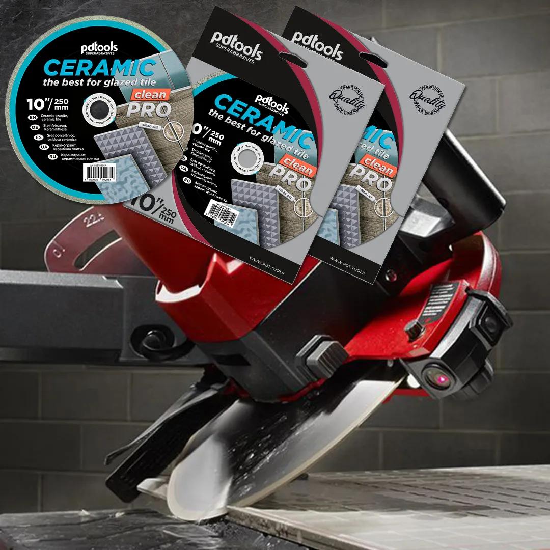 Алмазный круг PDTools 250 1,2 7 25,4 CERAMIC CLEAN PRO - 120047