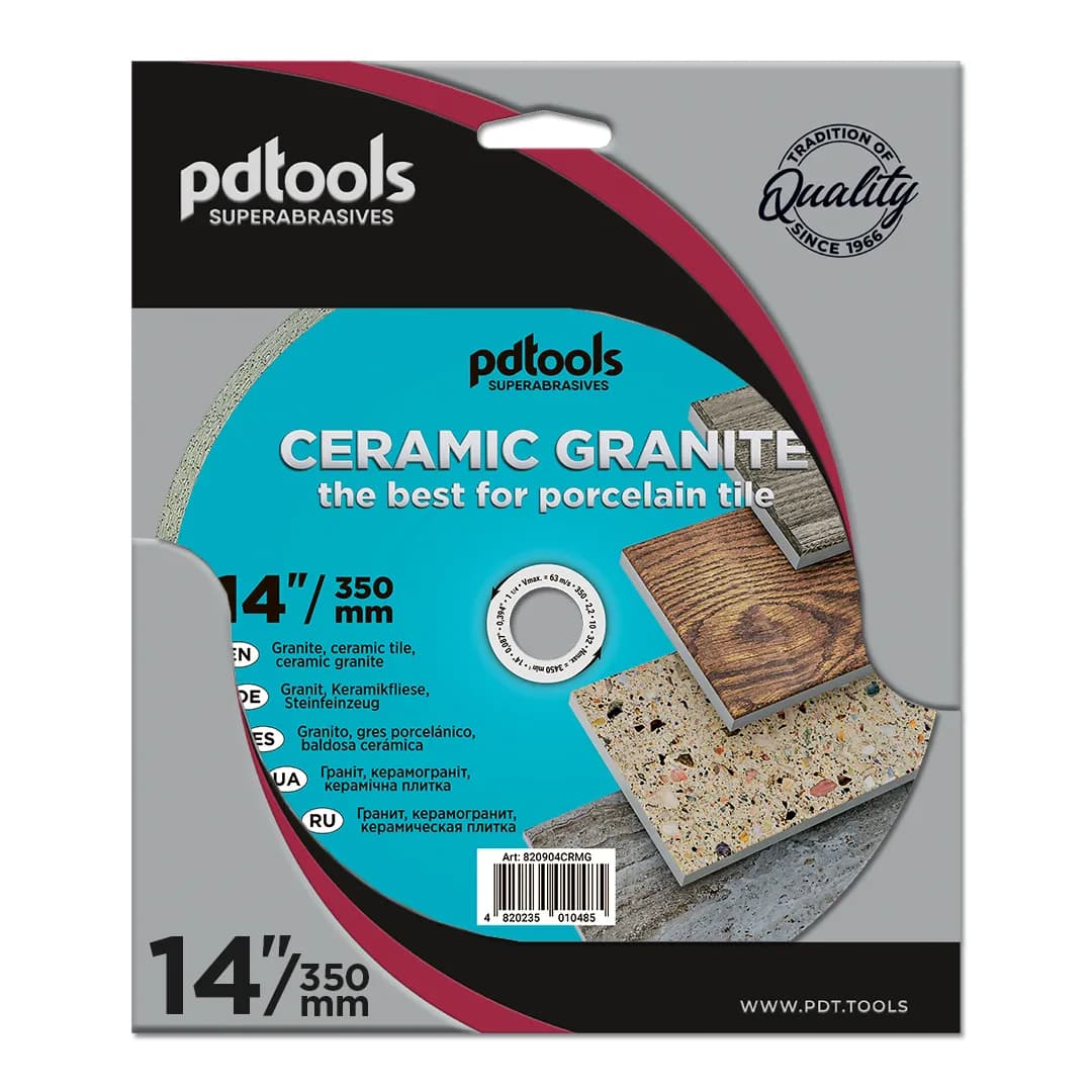 Круг алмазний PDTools 350 2,2 10 32 СERAMIC GRANITE - 940362359