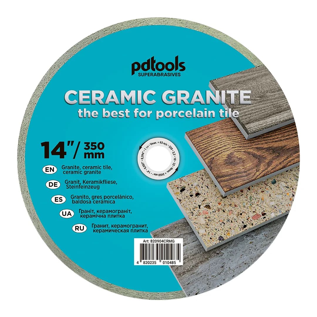 Круг алмазний PDTools 350 2,2 10 32 СERAMIC GRANITE - 940362359