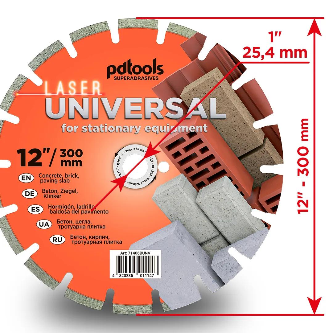 Круг алмазный PDTools 300 2,8 10 25,4 UNIVERSAL - 120087