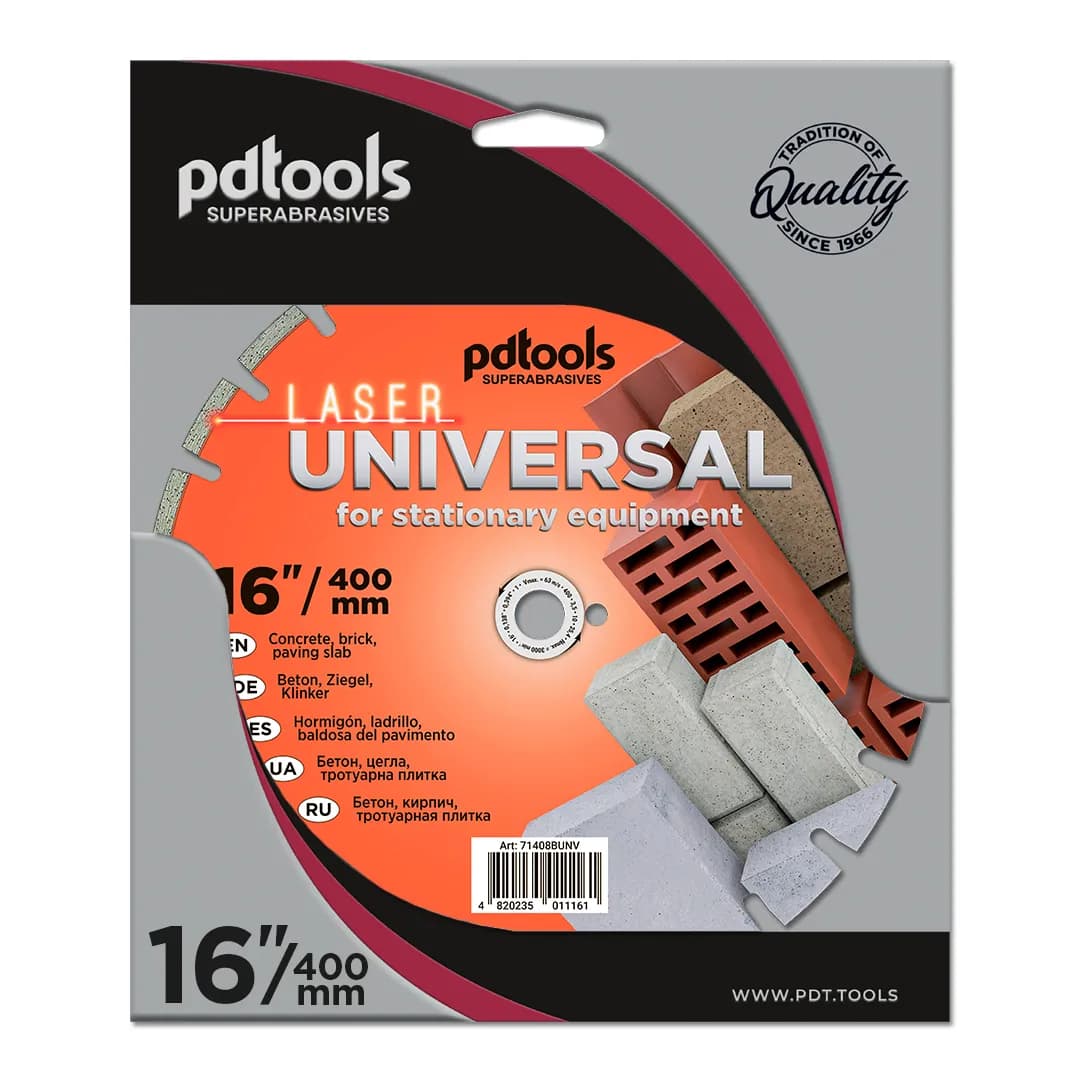 Круг алмазний PDTools 400 3.5 10 25.4 UNIVERSAL - 120094