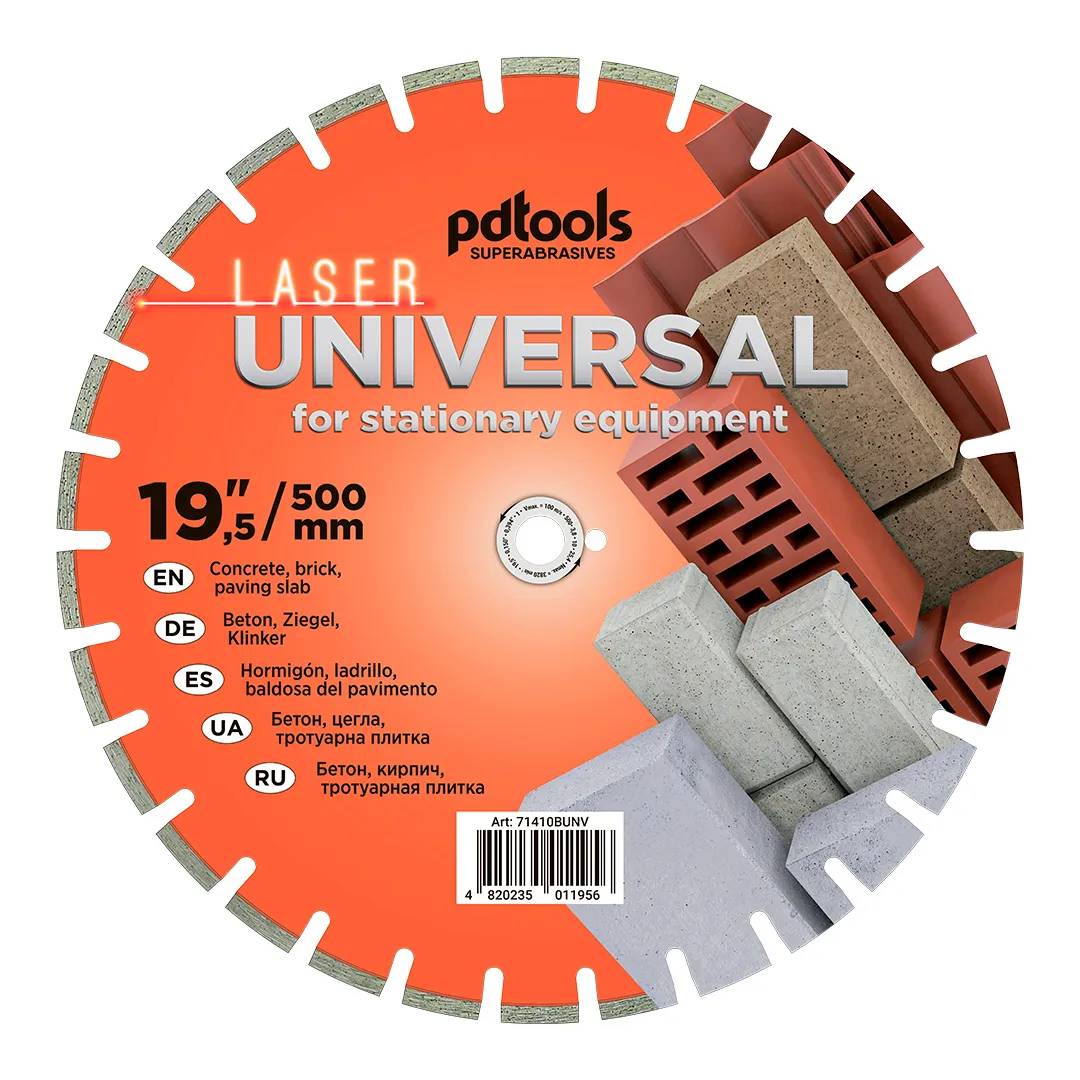Круг алмазний PDTools 500 3.8 10 25.4 UNIVERSAL - 120101