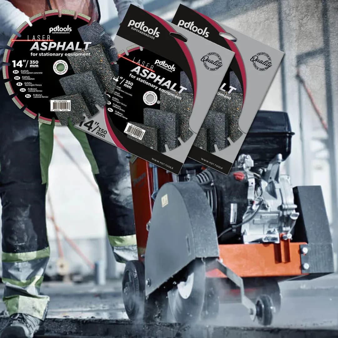 Круг алмазний PDTools 350 3.2 10 25.4 ASPHALT - 026919004
