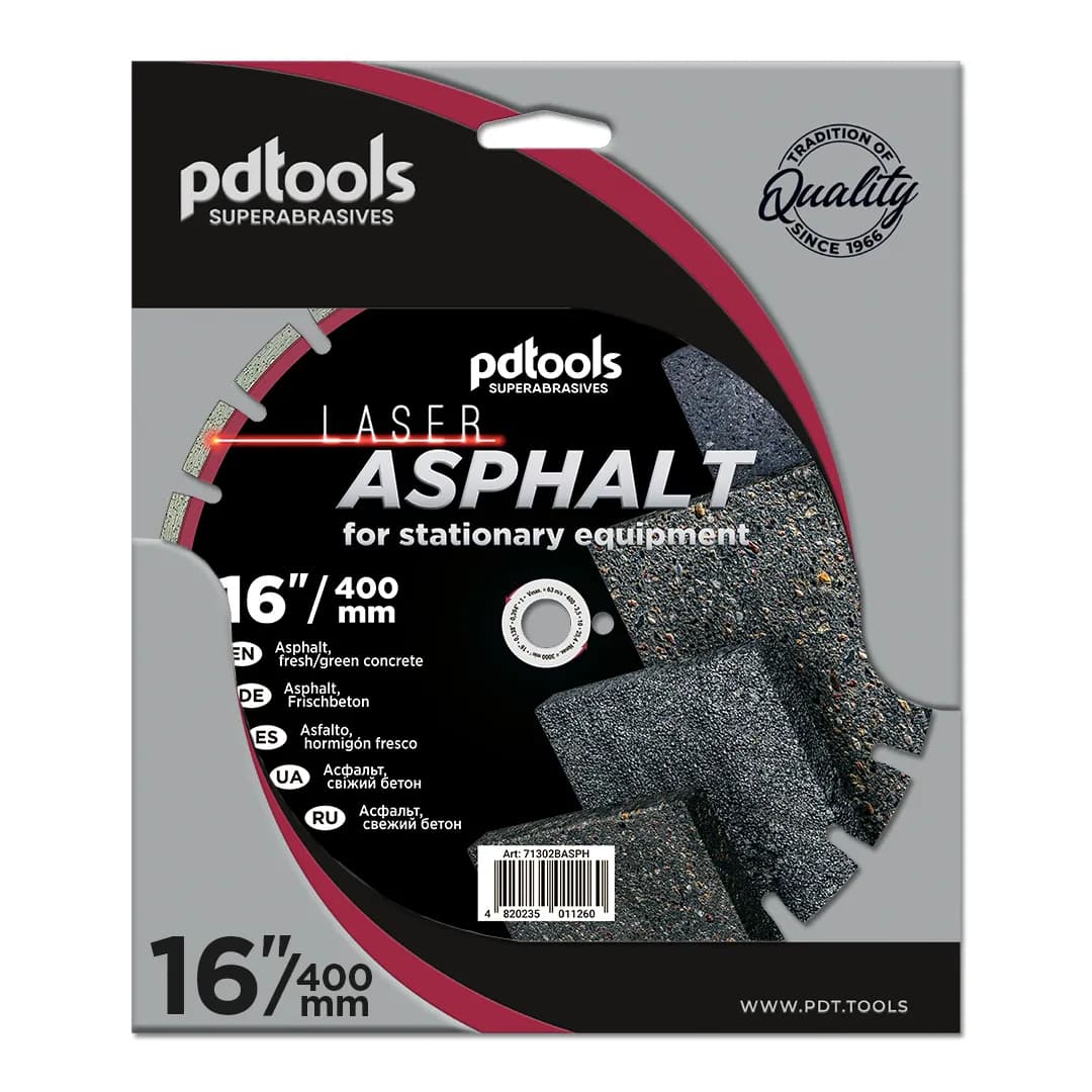 Круг алмазний PDTools 400 3.5 10 25.4 ASPHALT - 645167154