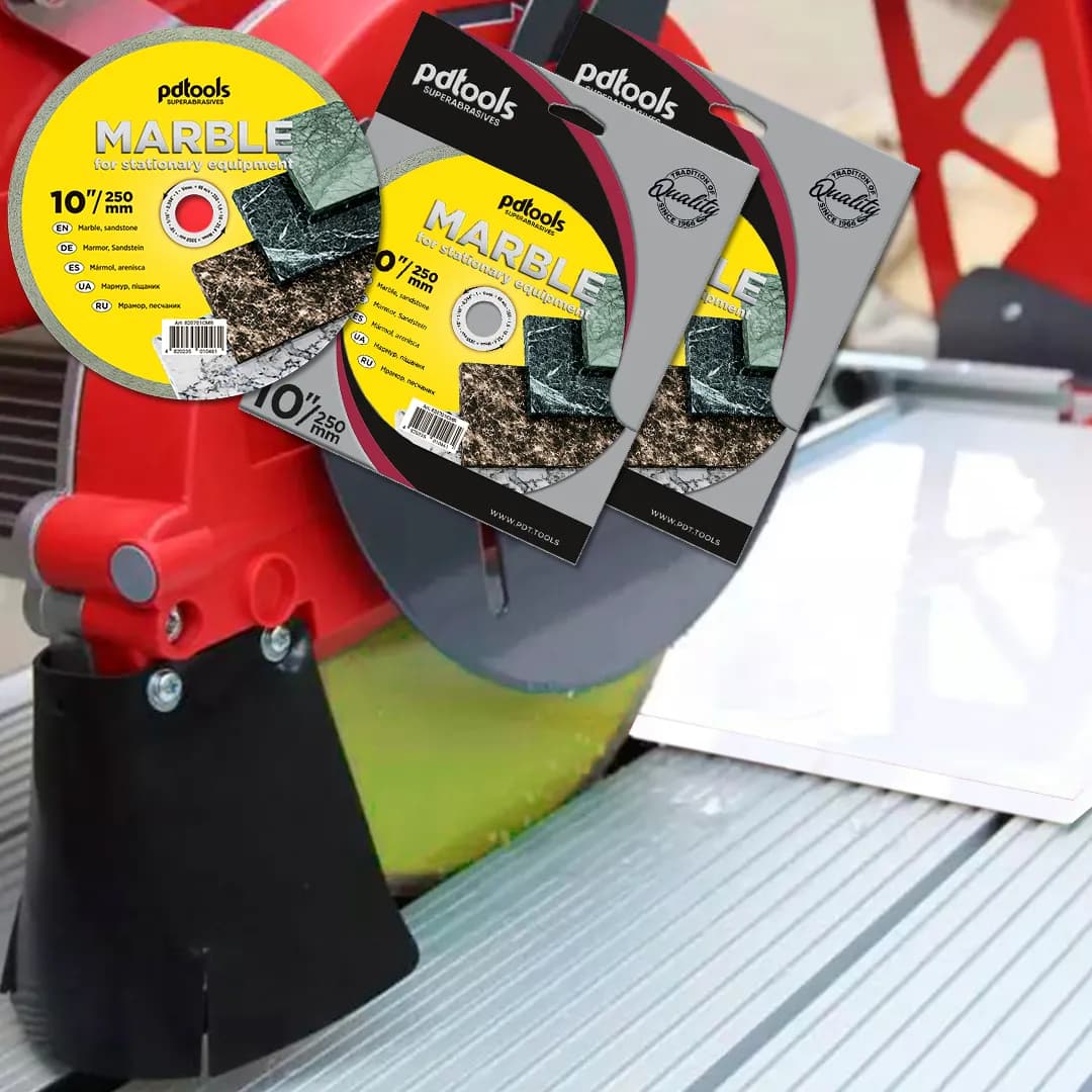 Круг алмазний PDTools 250 1,6 10 25,4 MARBLE - 273067915