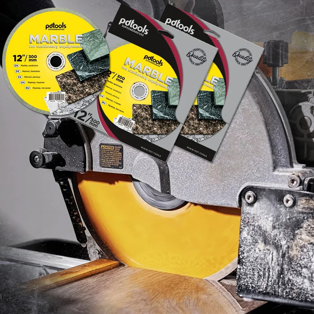 Круг алмазний PDTools 300 2,2 10 32 MARBLE - 784280962