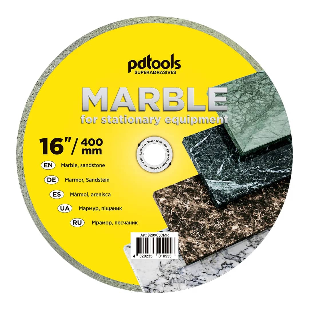 Круг алмазний PDTools 400 2,2 10 32 MARBLE - 523192815