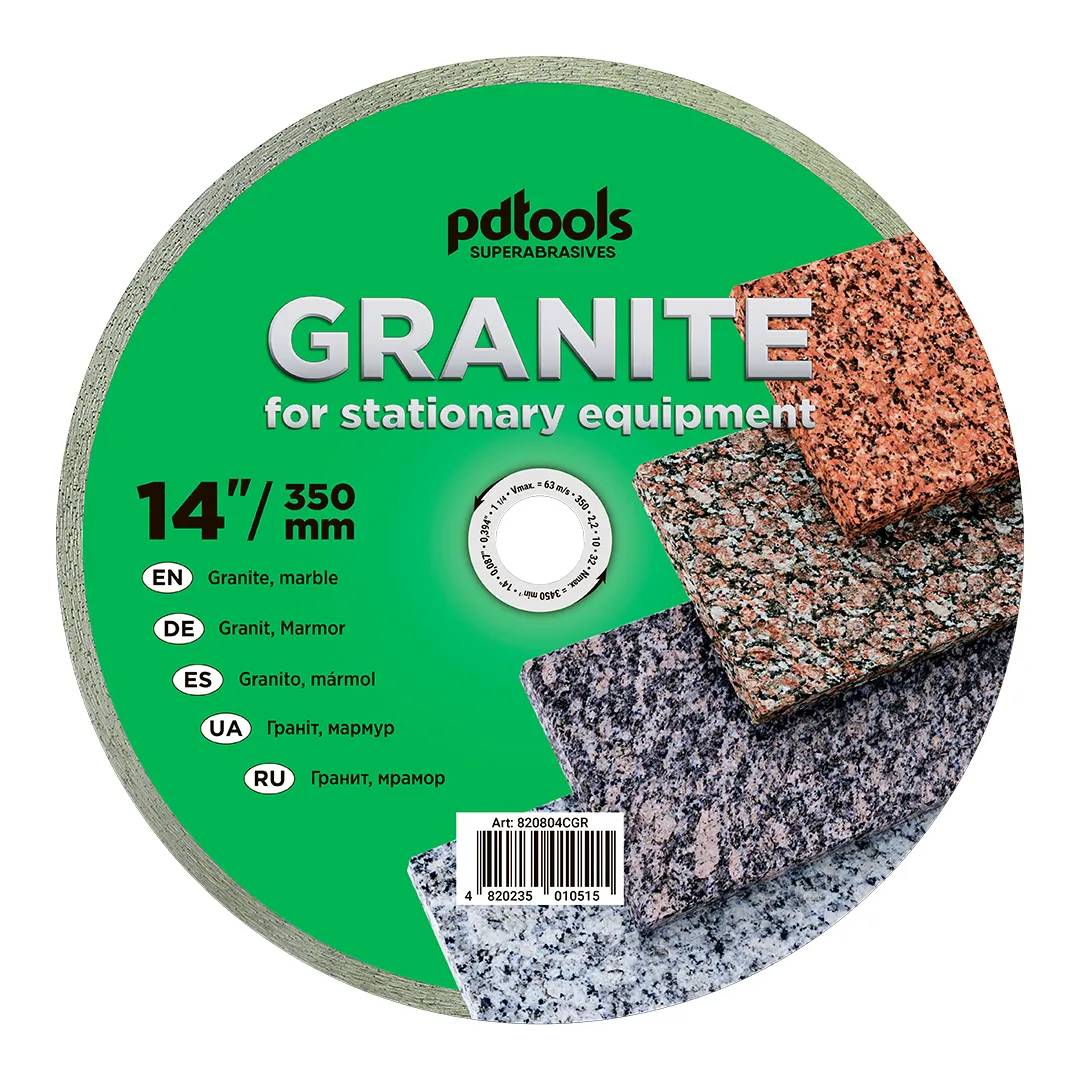Круг алмазний PDTools 350 2,2 10 32 GRANITE - 120277