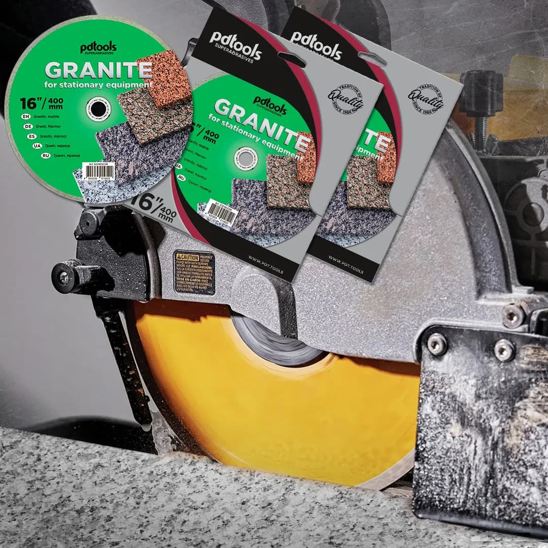 Круг алмазний PDTools 400 2,2 10 32 GRANITE - 328157039