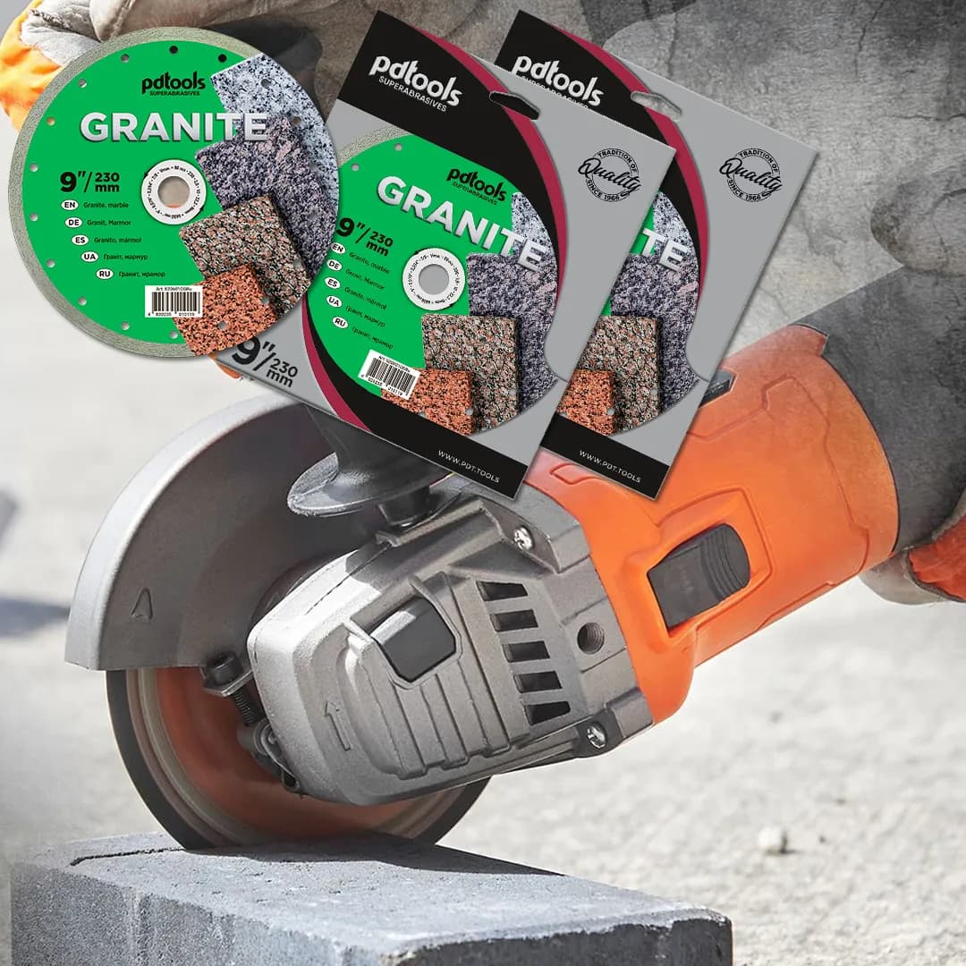Круг алмазний PDTools 230 2,0 10 22,2 GRANITE - 796974157