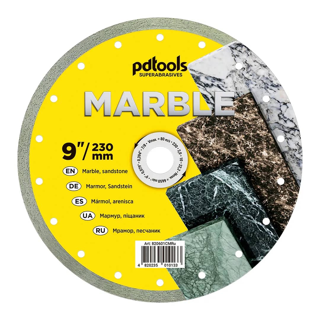 Круг алмазний PDTools 230 2,0 10 22,2 MARBLE - 850210822