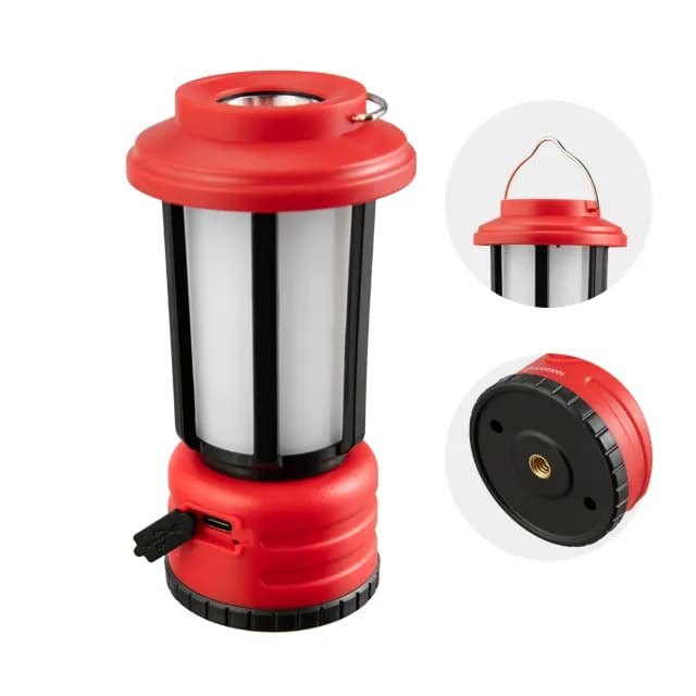 Фонарь для кемпинга подвесной 1 LED + 8 SMD - 801018976
