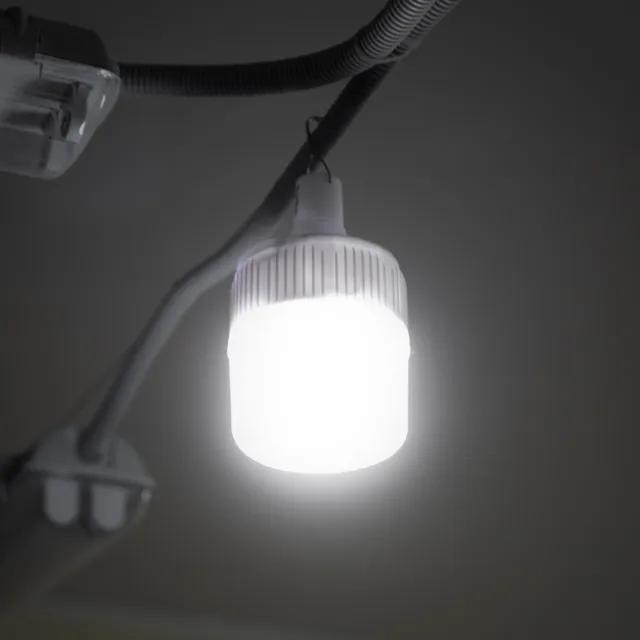 Світильник акумуляторний підвісний 24 SMD, сонячна панель, індикатор заряду - 121582