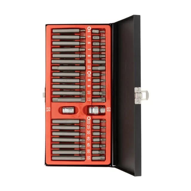 Набір зірок і шестигранників STORM, S2, 40 од. (TORX, HEX, SPLINE) - 702474483