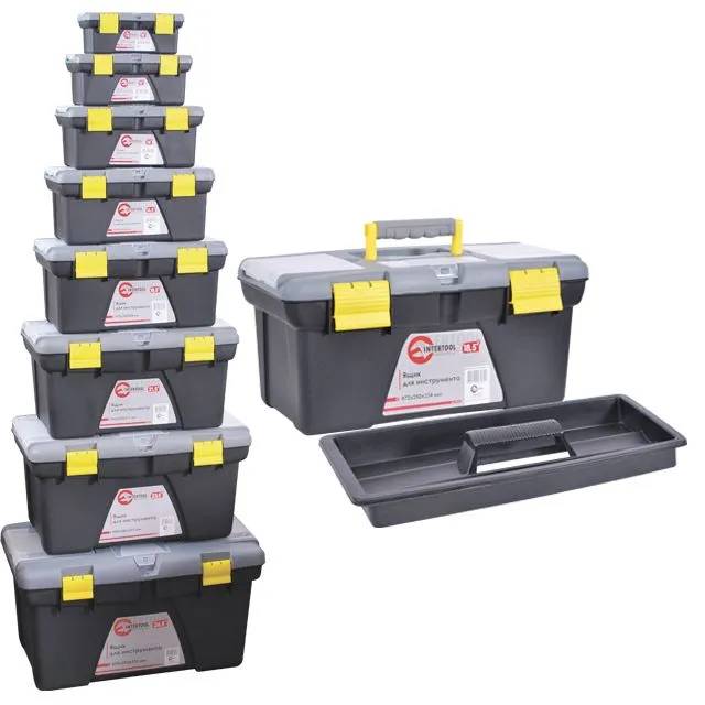 Комплект ящиків для інструментів 8 од.: BX-0310 10"", BX-0312 12"", BX-0314 14"", BX-0316 16,5"", BX-0318 18,5"", BX-0321 21"", BX-0323 23,5"", BX-0326 26,5"" - 122556