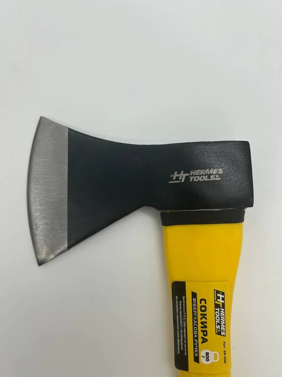 Топор с фибергласовой ручкой 800 г HT HERMES TOOLS - 683609092