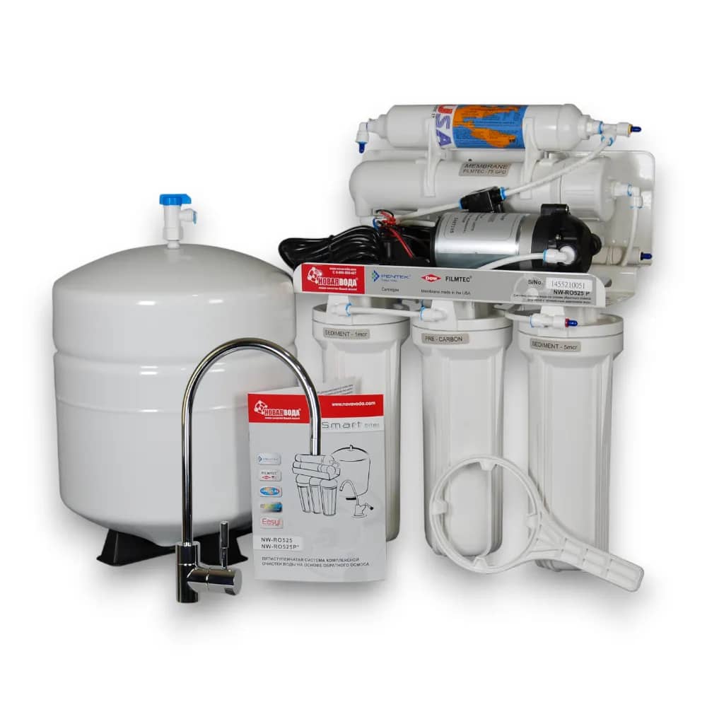 Система зворотного осмосу Нова Вода NW-RO525P (Smart) - 123642