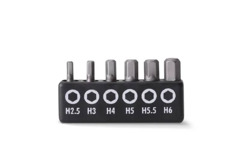 Набір насадок LT HEX 2,5/3/4/5/5,5/6 25 мм 6 шт. (501-106) - 103404399