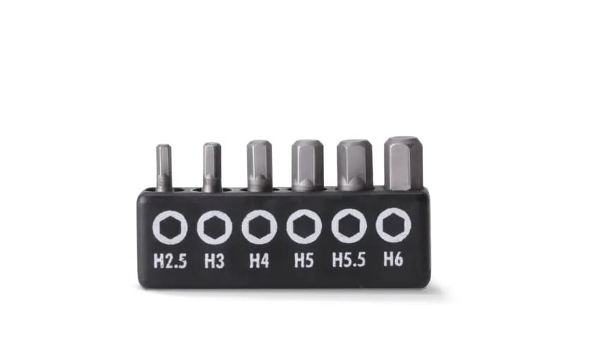 Набір насадок LT HEX 2,5/3/4/5/5,5/6 25 мм 6 шт. (501-106) - 103404399