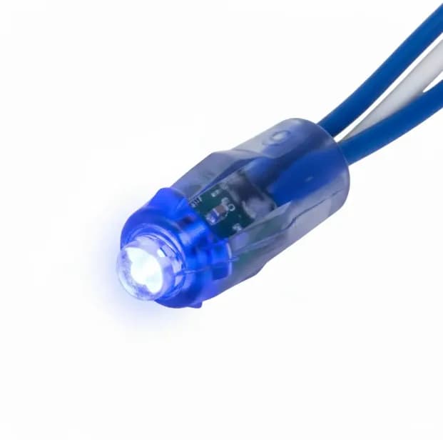 Диод быстрого монтажа IP65 9mm (синий) - 490487074