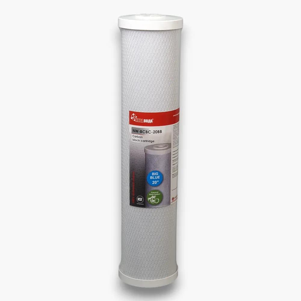 Картридж Новая Вода NW-BCBC-20BB (карбонблок, 20BB, 5 mcr) - 813471786