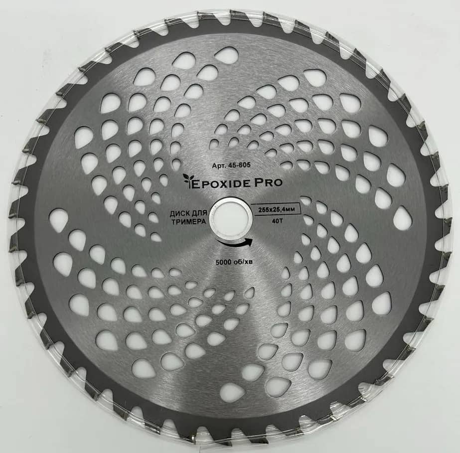 Диск для тримера 255x25,4мм, 40T - 875344545