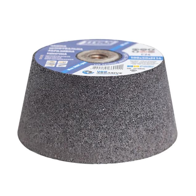 Чаша шлифовальная абразивная коническая ТМ ""TITAN ABRASIVE"" С 24/100мм/М14 - 918265791