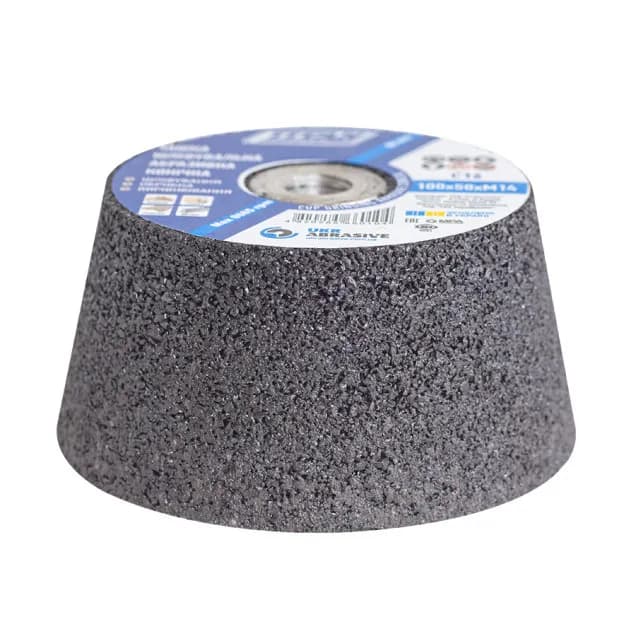 Чаша шлифовальная абразивная коническая ТМ ""TITAN ABRASIVE"" С16/100мм/М14 - 095611863