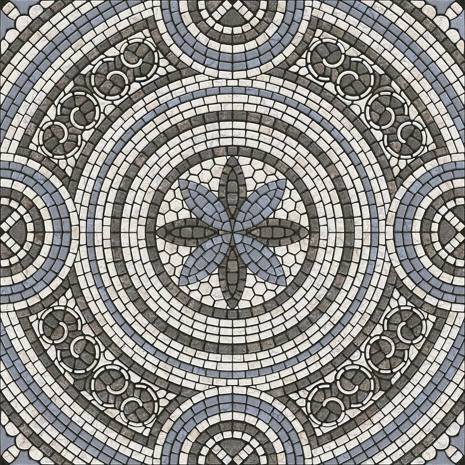 Плитка Jazz голубой 400x400x8 - 127680