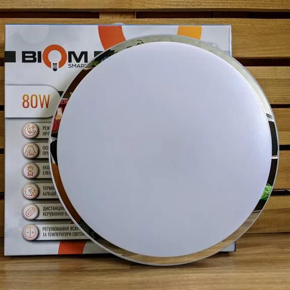 Світильник люстра з пультом світлодіодний 50Вт BIOM SMART SML-R18-50 - 127959