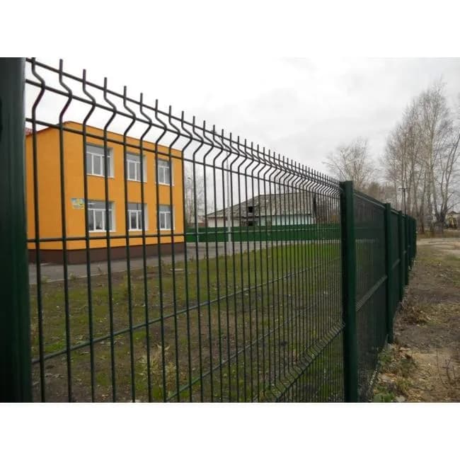 Секція огорожі ф4+4мм Zn+PPL СТАНДАРТ ЗАГРАДА висота 2.0м ширина 2.5м - 095626984