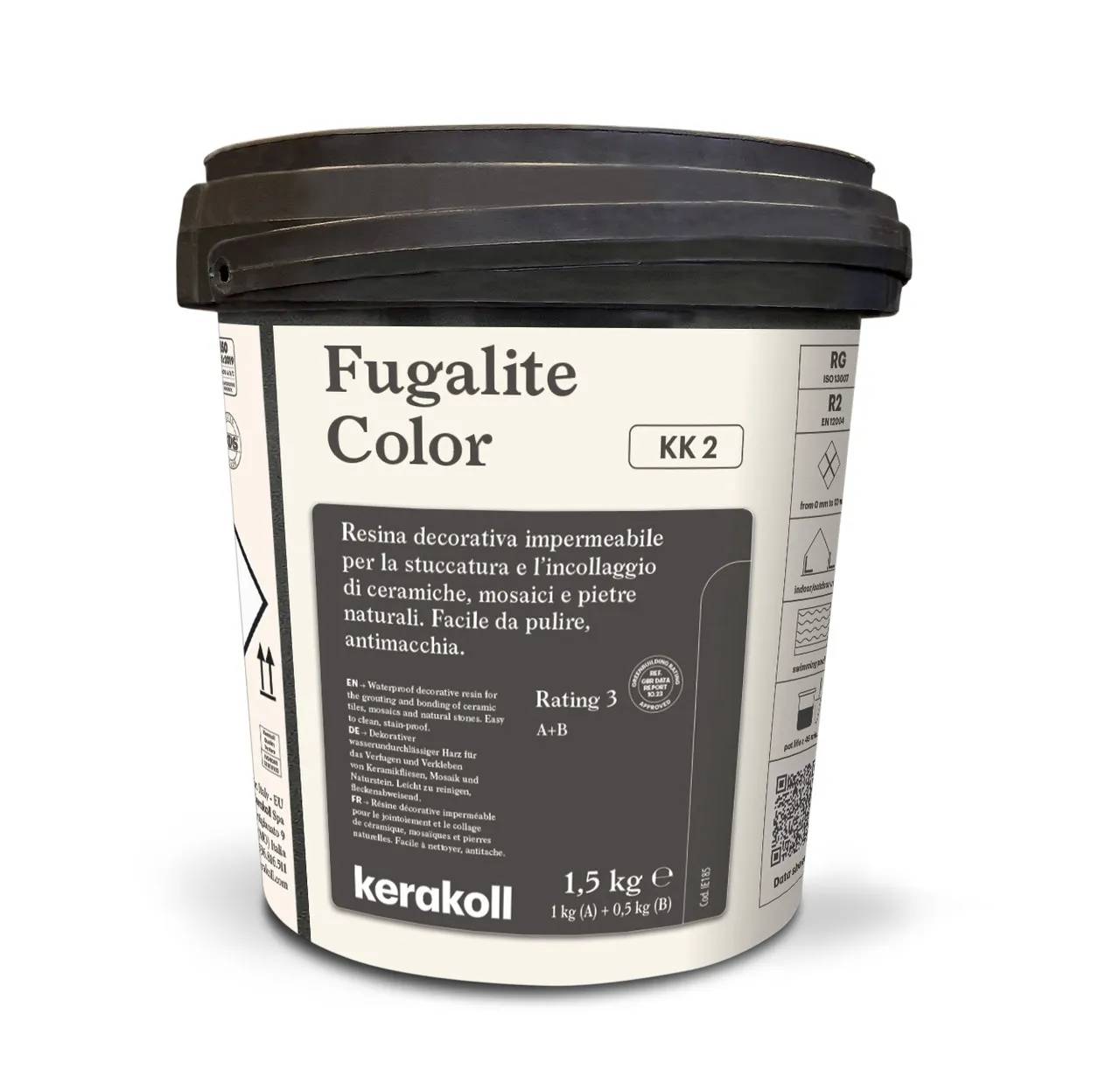 Епоксидна затирка Kerakoll Fugalite Color 1.5 кг колір КК2 (KK2) - 128738