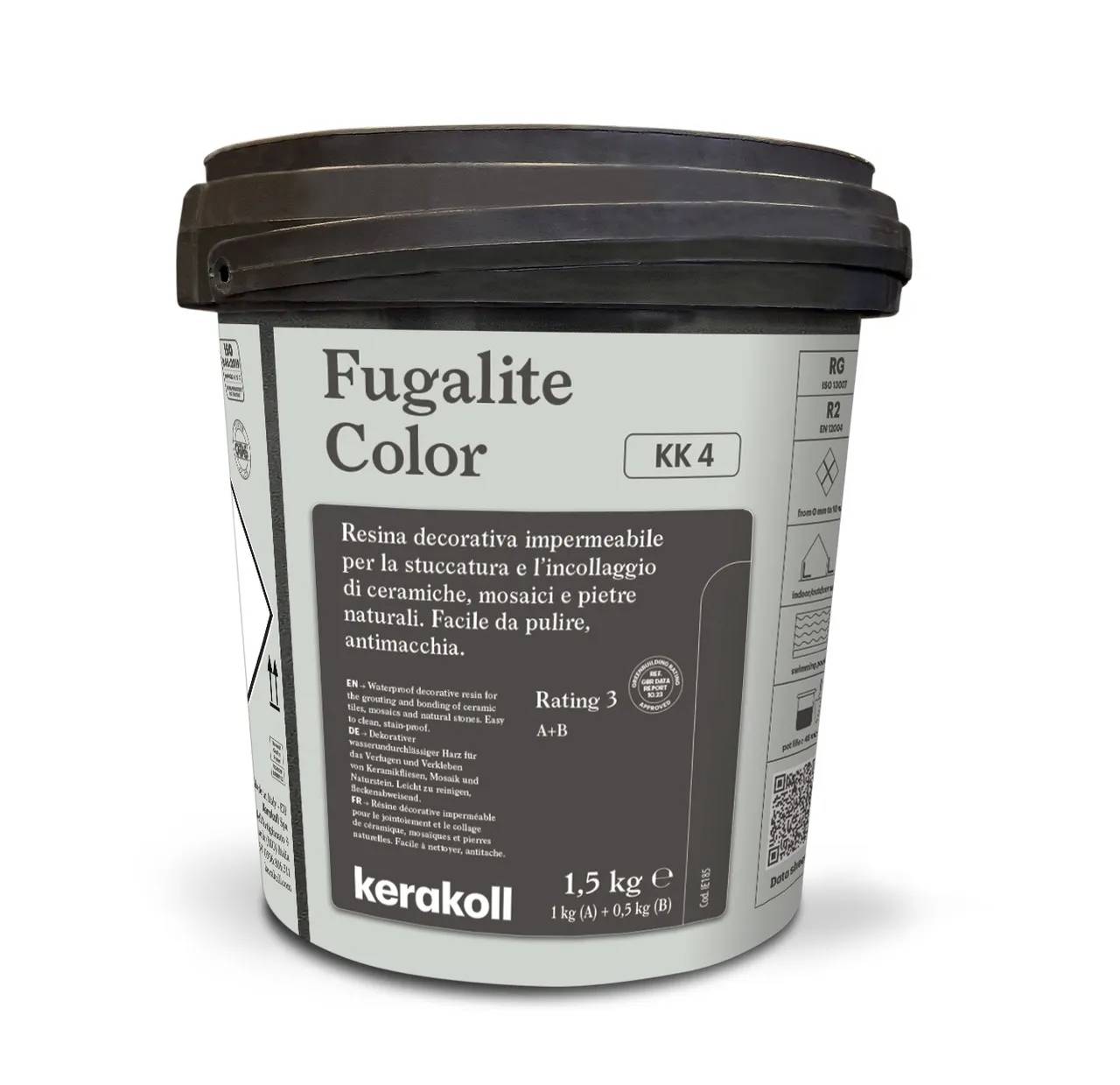 Епоксидна затирка Kerakoll Fugalite Color 1.5 кг колір КК4 (KK4) - 128740
