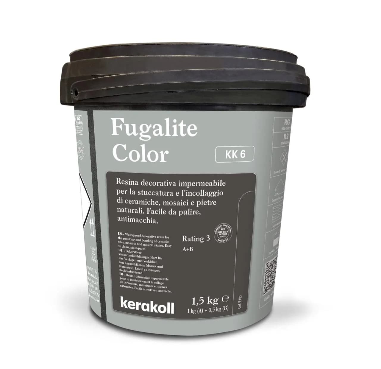 Эпоксидная затирка Kerakoll Fugalite Color 1.5 кг цвет КК6 (KK6) - 793917735