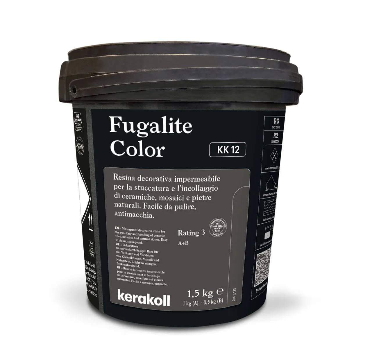 Эпоксидная затирка Kerakoll Fugalite Color 1.5 кг цвет КК12 (KK12) - 128748