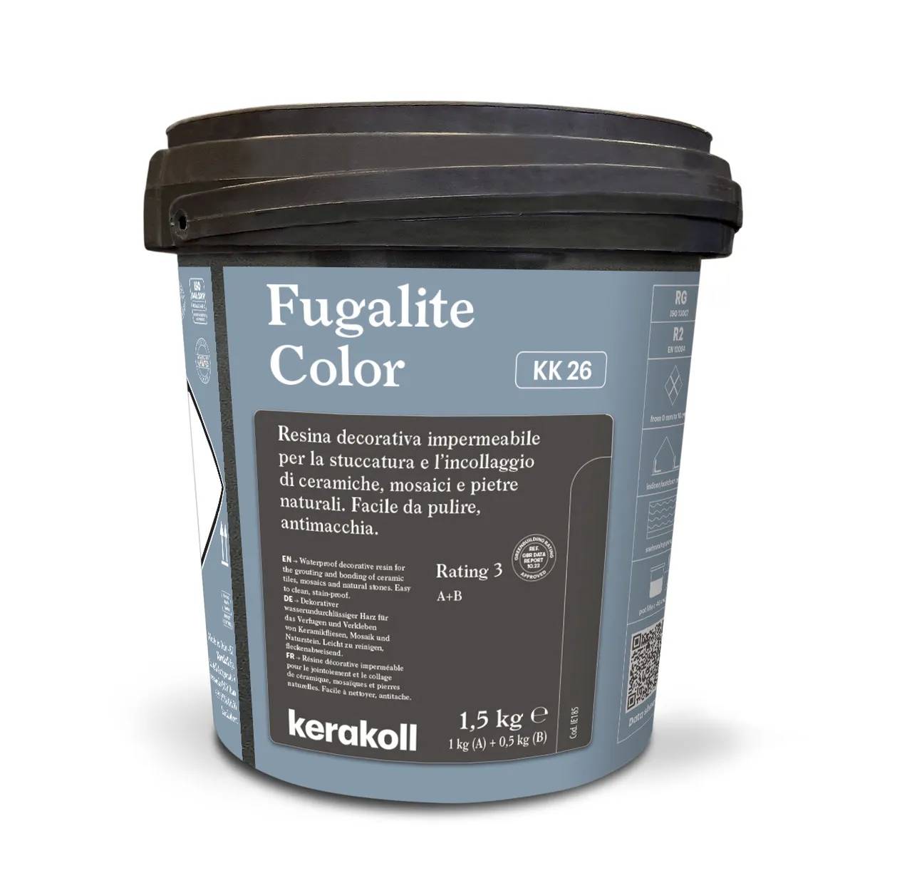 Эпоксидная затирка Kerakoll Fugalite Color 1.5 кг цвет КК26 (KK26) - 128750