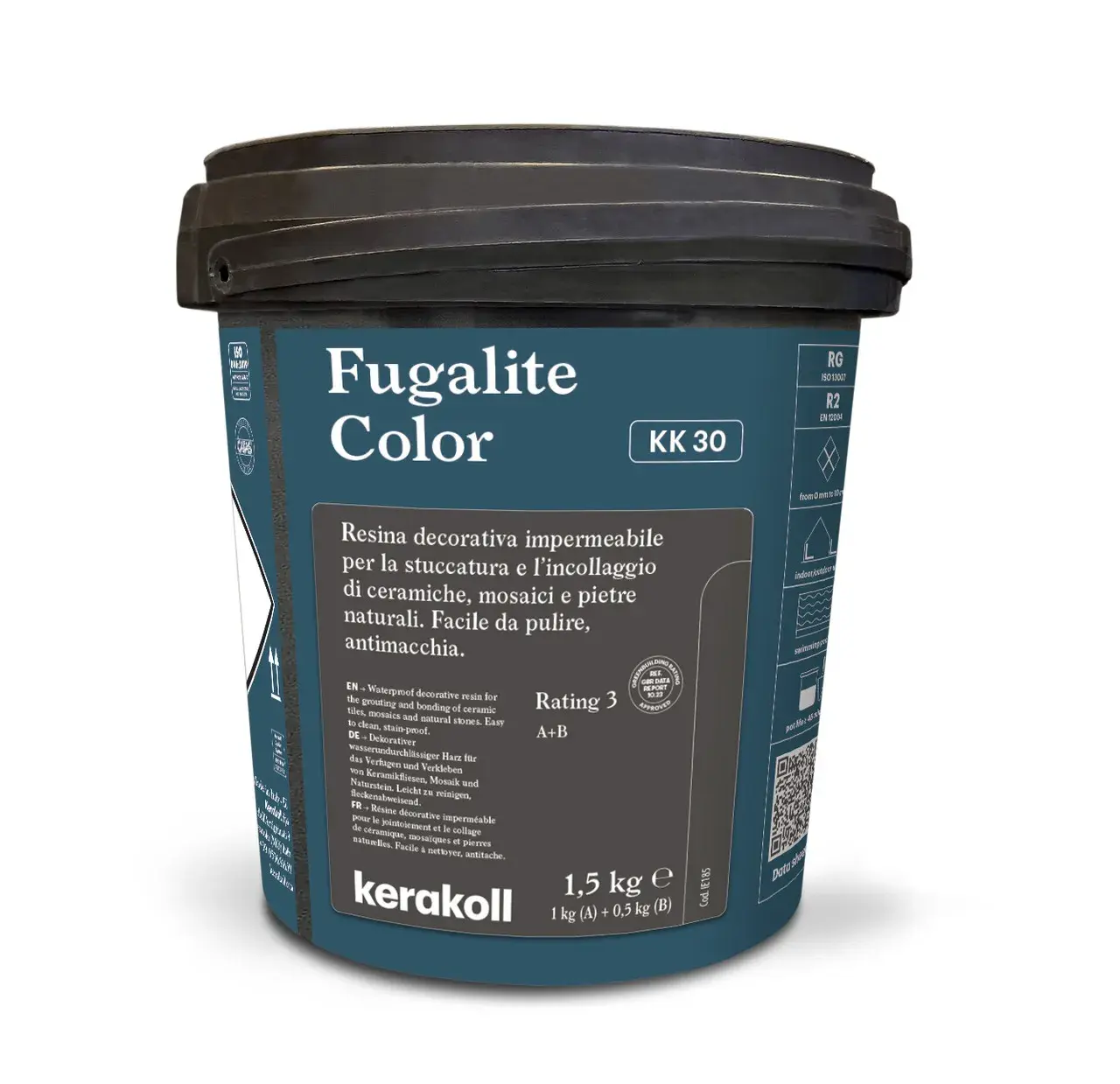 Епоксидна затирка Kerakoll Fugalite Color 1.5 кг колір КК30 (KK30) - 128756